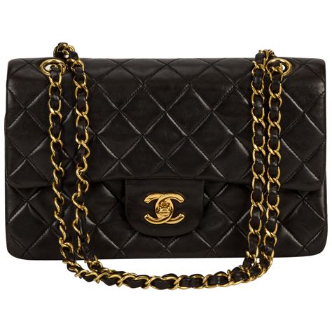 chanel purse gold|chanel black and gold purse.